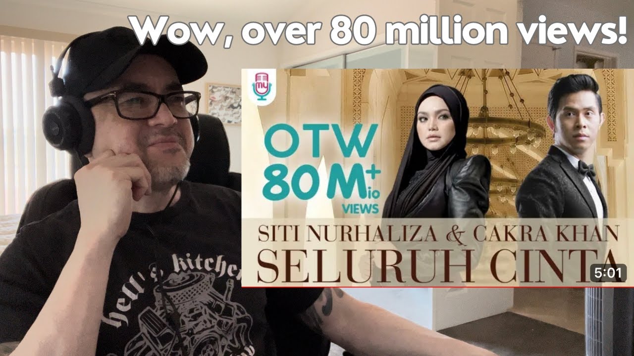 Siti Nurhaliza & Cakra Khan - Seluruh Cinta (Official Lyric) reaction