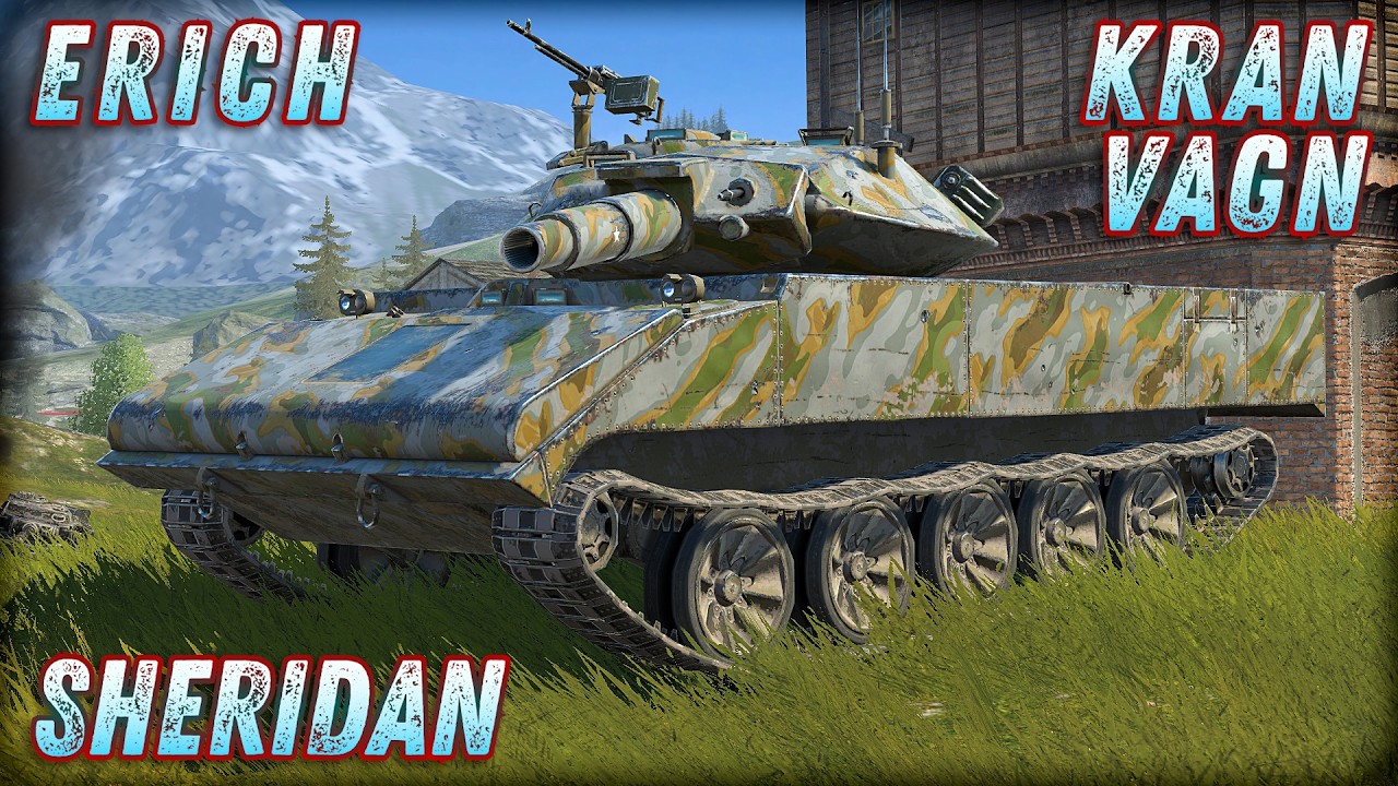SHERIDAN ● ERICH ● KRANVAGN | World of Tanks Blitz Replays