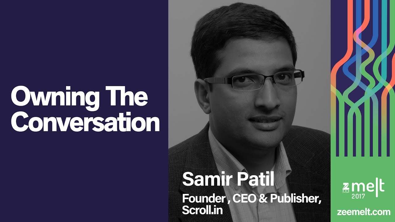 Zee MELT 2017 | Future Citizens | Samir Patil | Owning The Conversation
