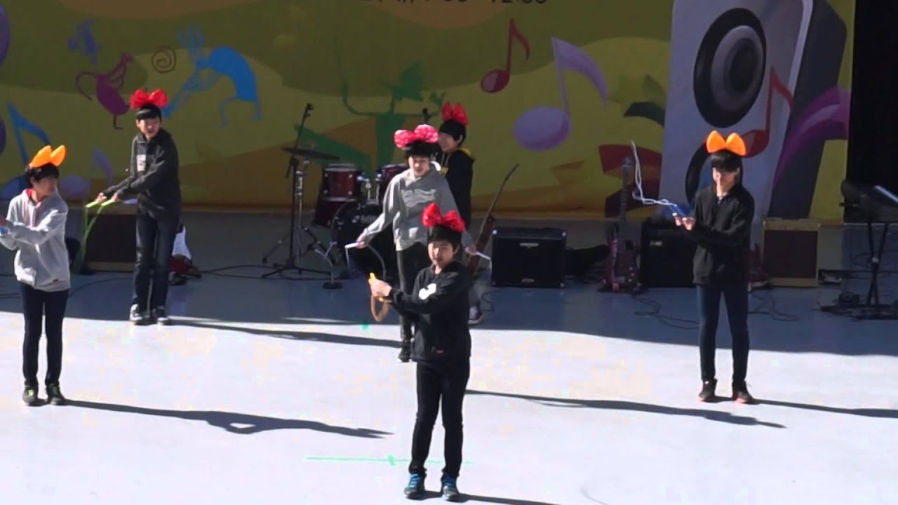 신기중 2014 새터제 1학년 음악 줄넘기