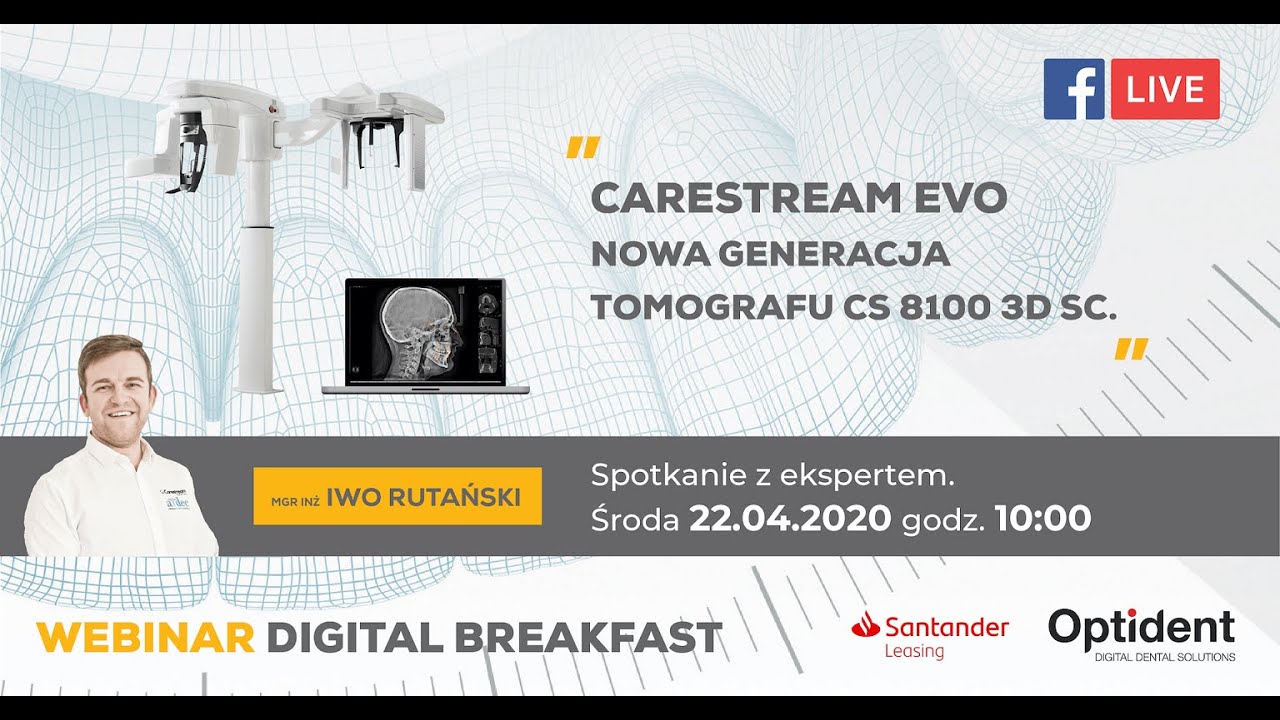 Carestream Evo. Nowa generacja tomografu CS 8100 3D SC / Iwo Rutański Optident