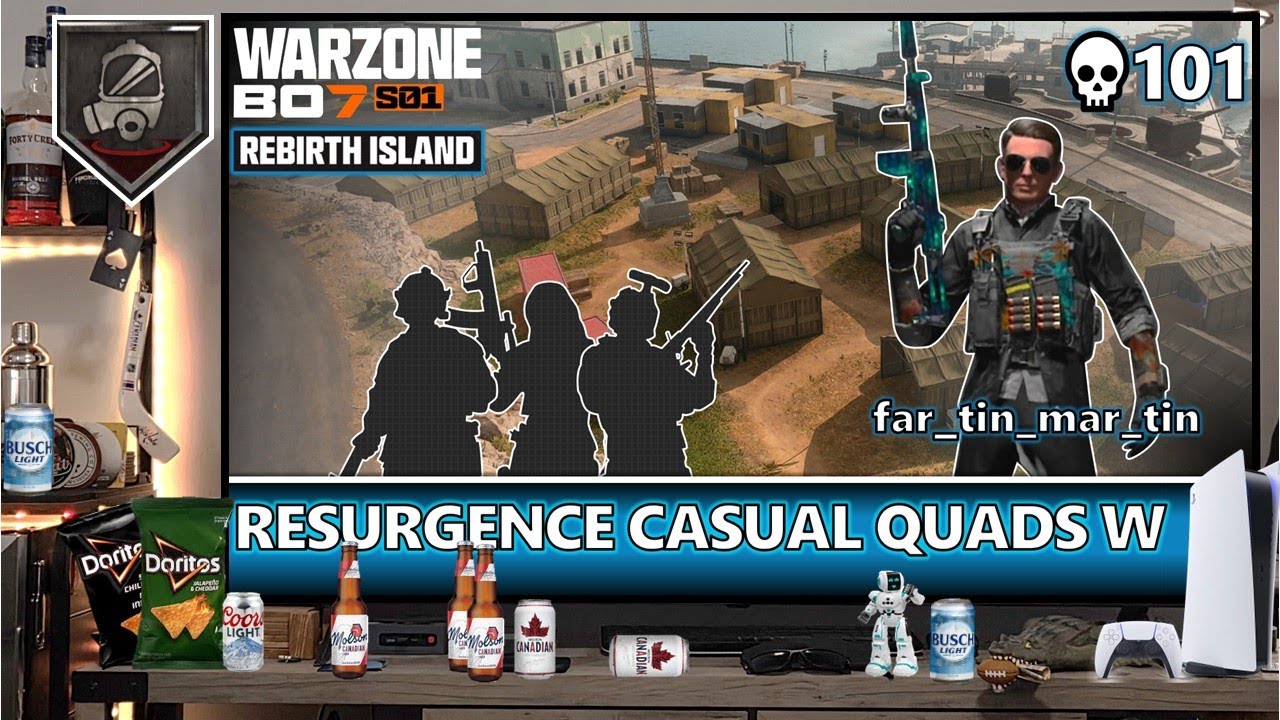 Resurgence casual W 101 kills team D20260201 tents finish
