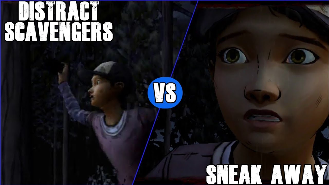 The scavenger attack|All choices,All deaths| The walking dead season 2 (Mobile)