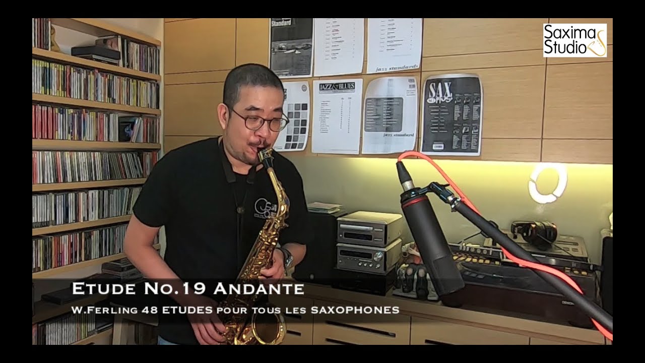 〈 Etude No.19 〉from 48 ETUDES / W.Ferling / Saxophone Classique 🎻
