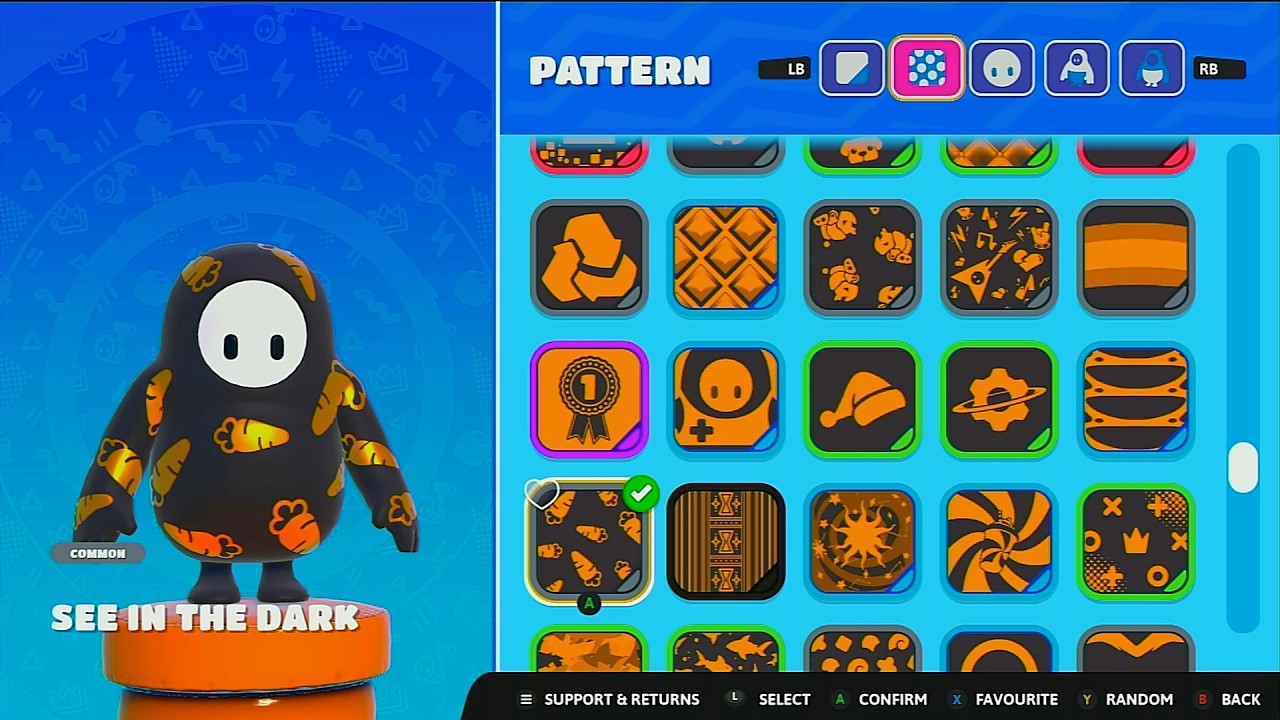 Fall Guys Fame Pass March '26 - Day 3: See in the Dark Carrots Will Help Guide Your Way!