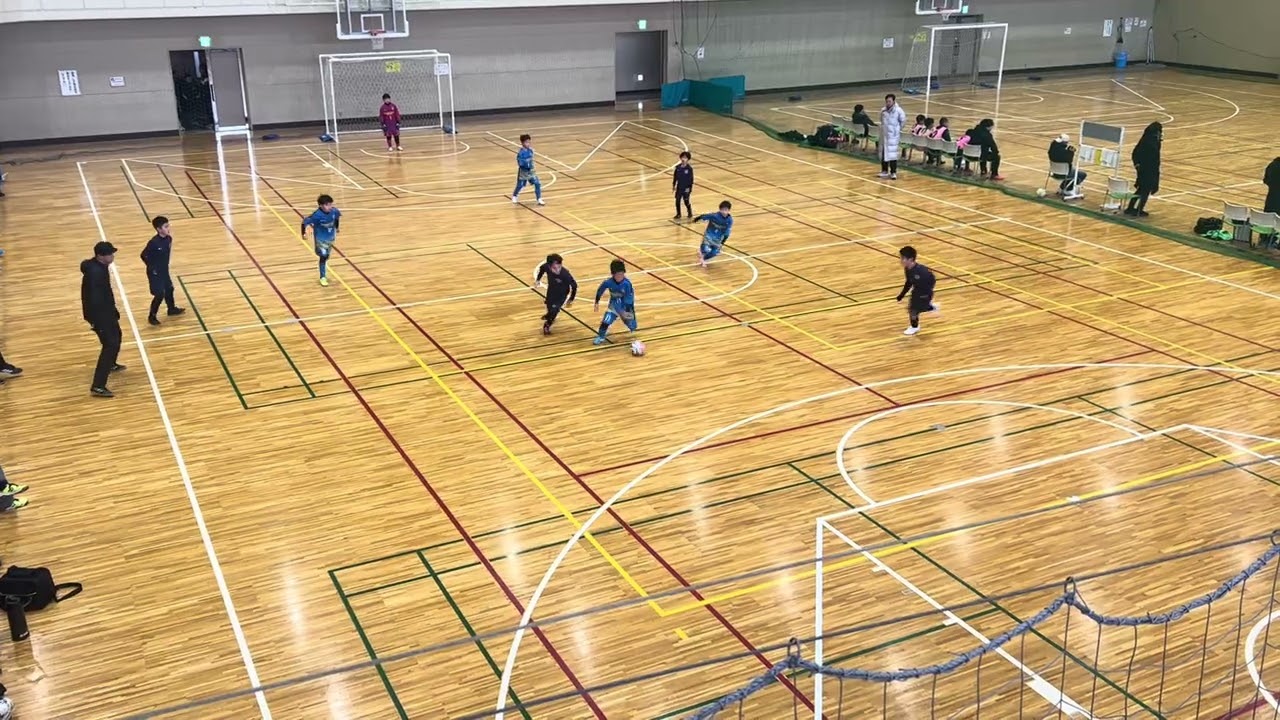 2026/1/4 HAFCサンクスフットサルU-11 予選リーグ 真砂後半