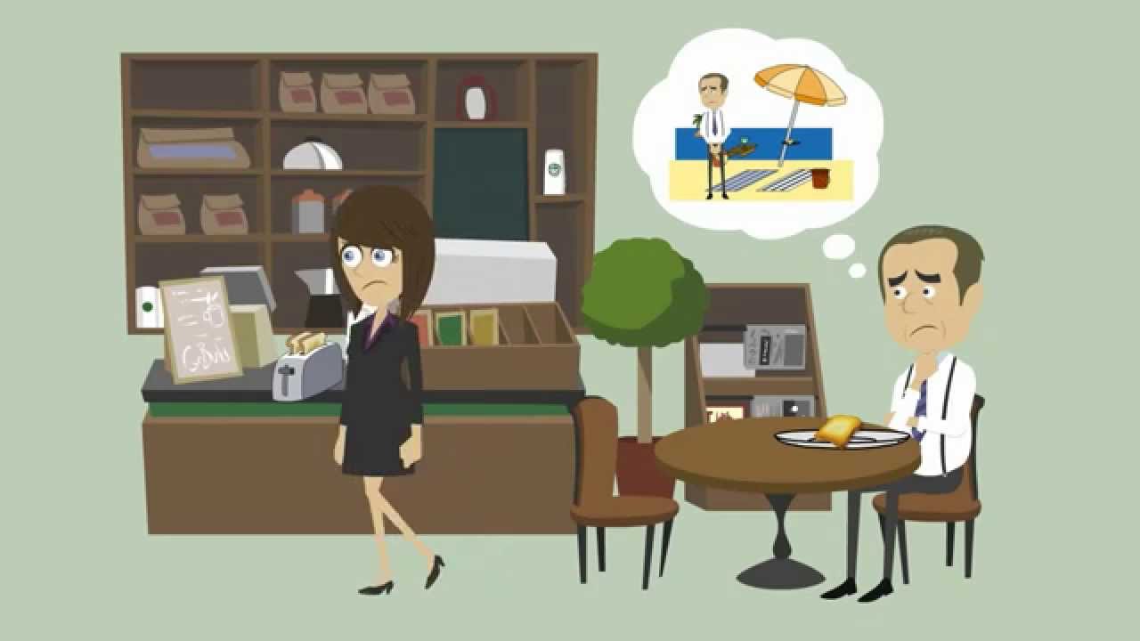 The italian man who went to Malta animation