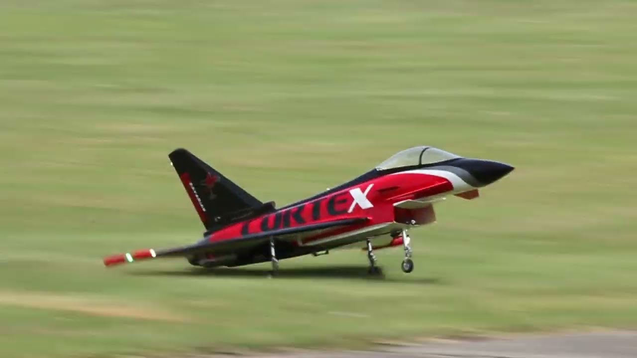 CARF EUROSPORT ULTIMATE RC TURBINE JET 3D Action