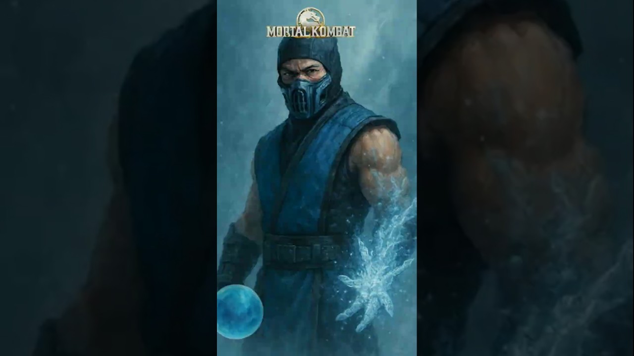 Ice Ball FREEZEE Evolution SUB-ZERO From MK 1993-2023 #mortalkombat #shortvideo #evolution #edit