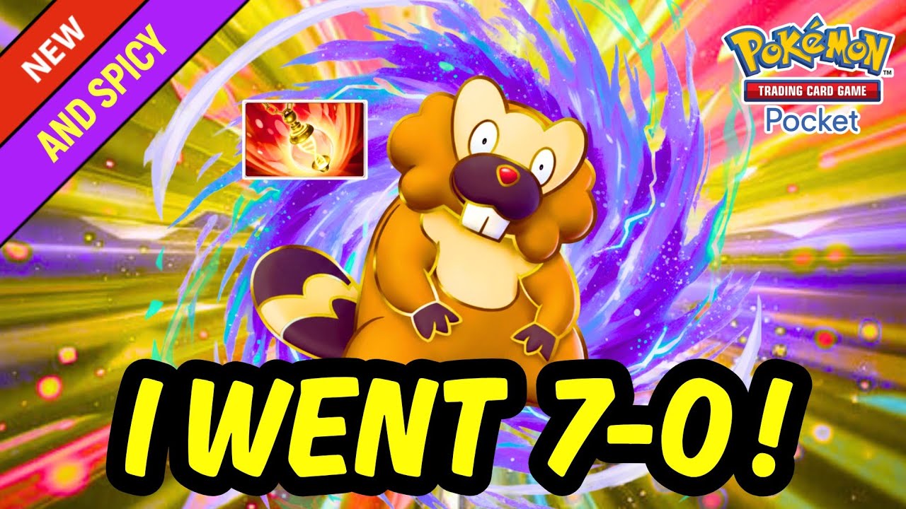 MEMORY OF A BEAVER! 💡🦫 7-0 BIBAREL DECK SPICY DOMINATION! | Pokémon TCG Pocket 🚫 No Commentary 