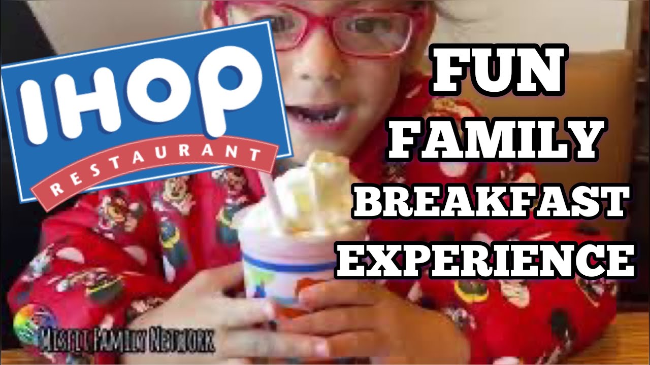 IHOP: American Family Breakfast DINER RESTAURANT DINING - Fun Social Distancing Eating Experience!