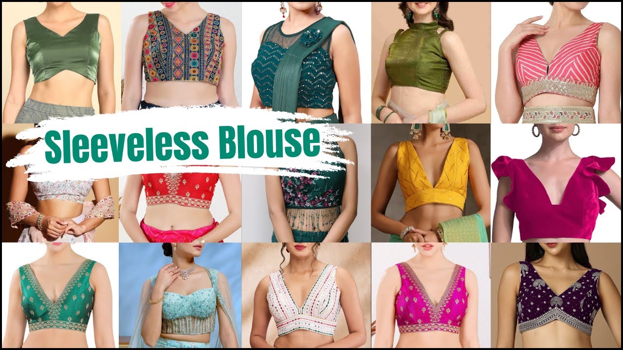 Latest Sleeveless Blouse Designs 2025 |✨Sleeveless Blouse Designs Images |Sleeveless Blouse Design