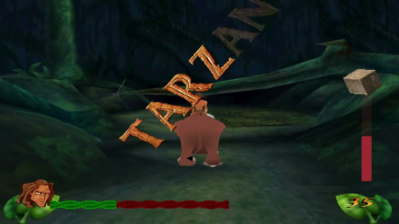 Disney's Tarzan Action Game (Medium) - Level #12 - Tarzan to the Rescue
