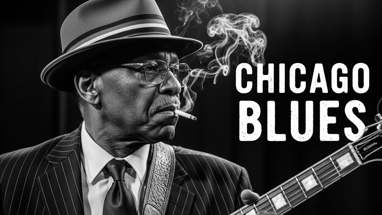 Vintage Chicago Blues Guitar | Smooth & Relaxing Blues