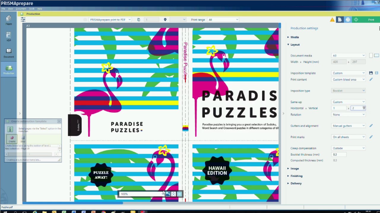 PRISMAprepare Document Composition