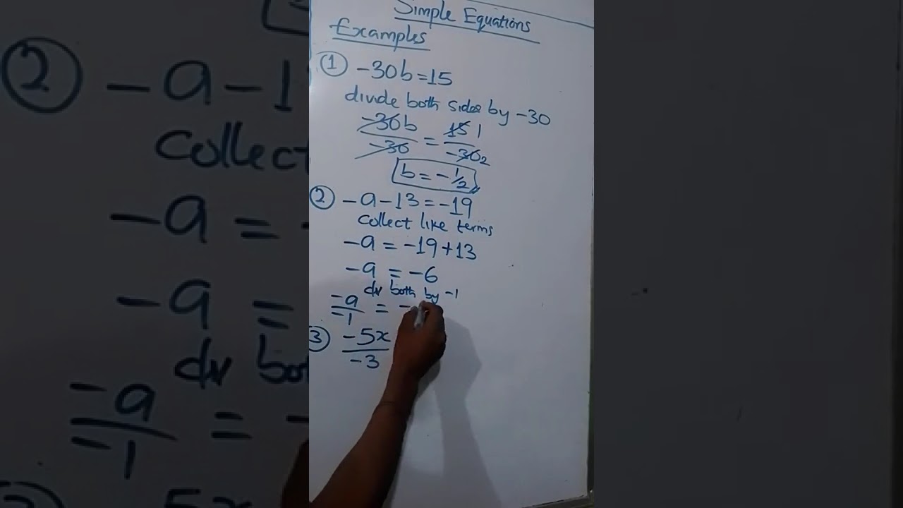 @Simple simple Equation