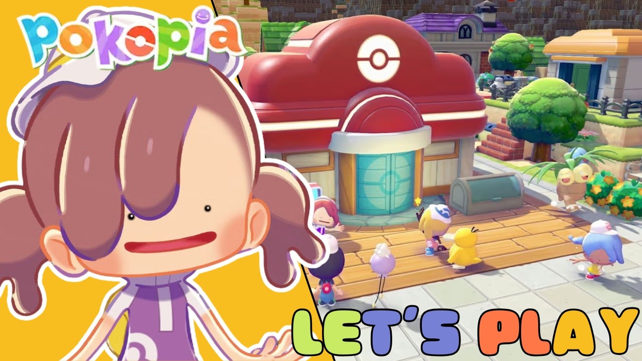 🔴LIVE STREAM| CAN I GET FIRST POKEMON CENTER TONIGHT! POKOPIA