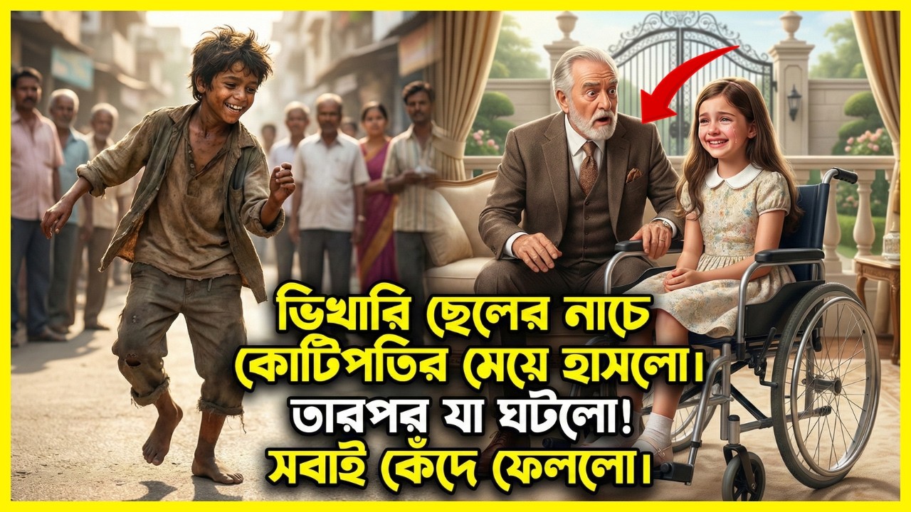 বিশ্ব বিখ্যাত ডাক্তার যা করতে পারেনি, তা করে দেখালো এই ছোট্ট ভিখারি ছেলেটি। Bangla Emotional story