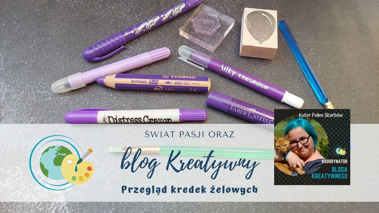 Przegląd kredek żelowych