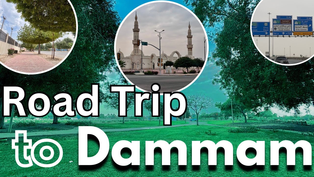 Road Trip To Dammam | Jubail Industrial City | Royal Commission🇸🇦 | Al Jubail City