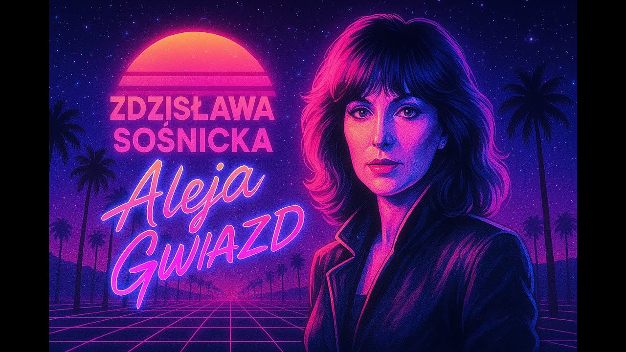 Zdzisława Sośnicka - Aleja Gwiazd | Synthwave Cover | Retro 80s Polish Classic