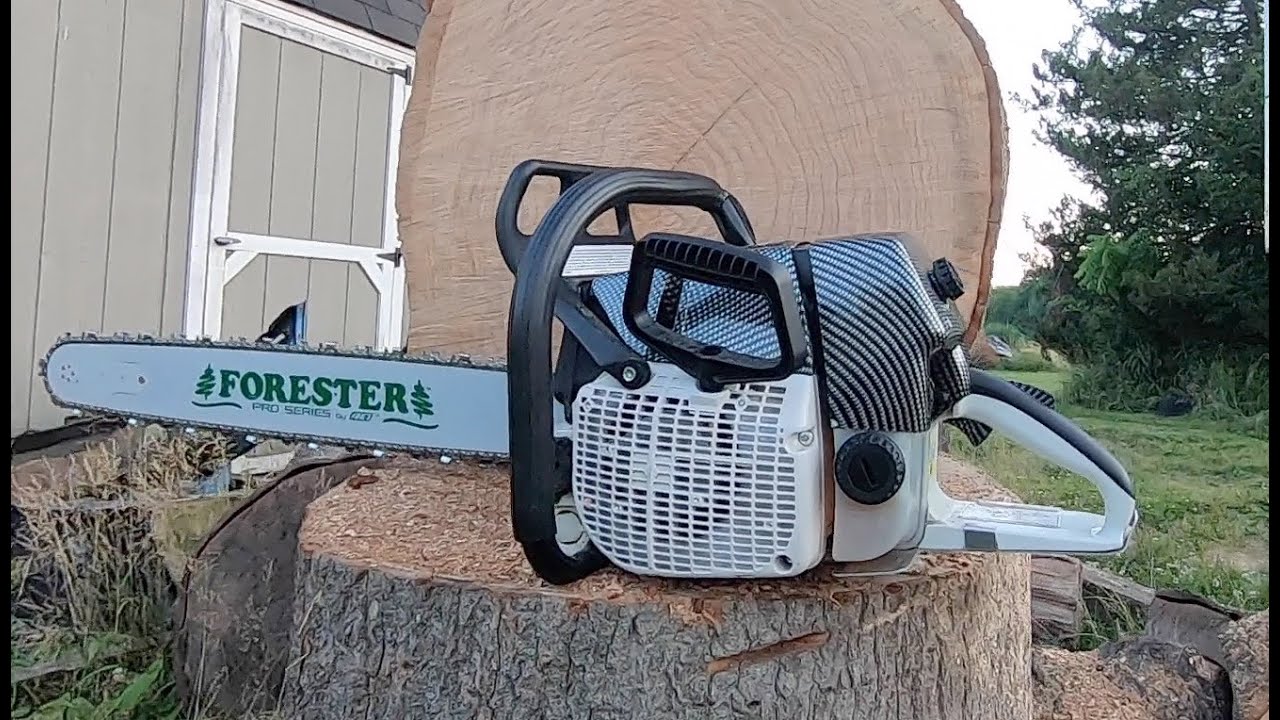 Обзор Holzfforma G660PRO и агрессивная обкатка. Stihl 660 066 28