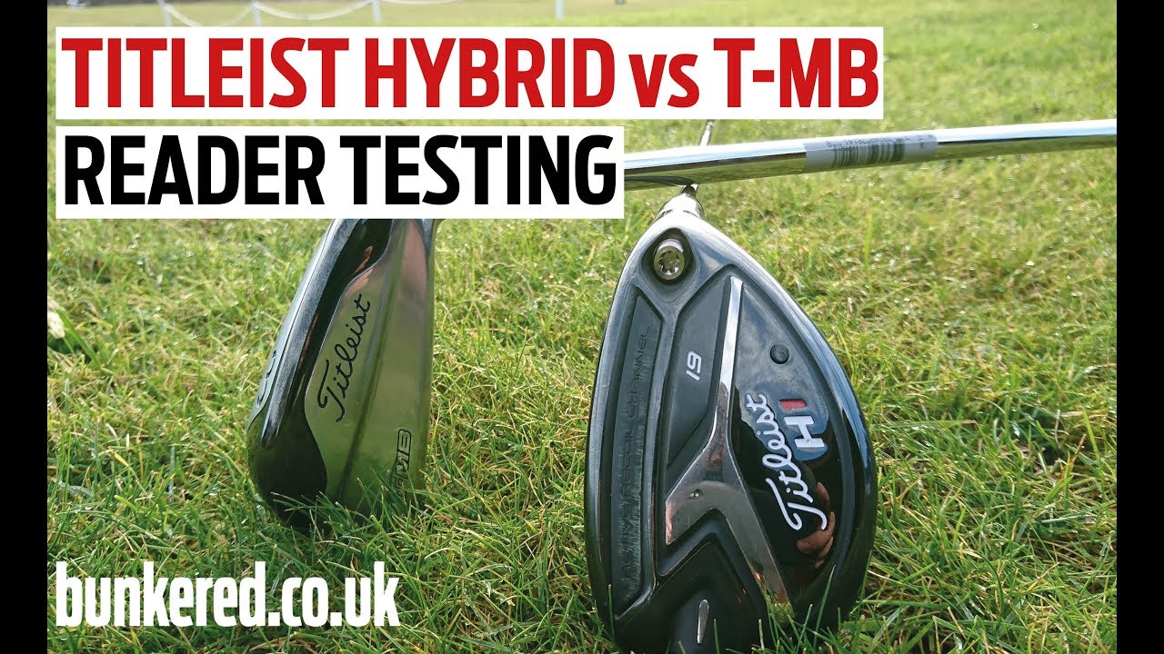 Titleist 818 hybrids vs 718 T-MB: Reader testing