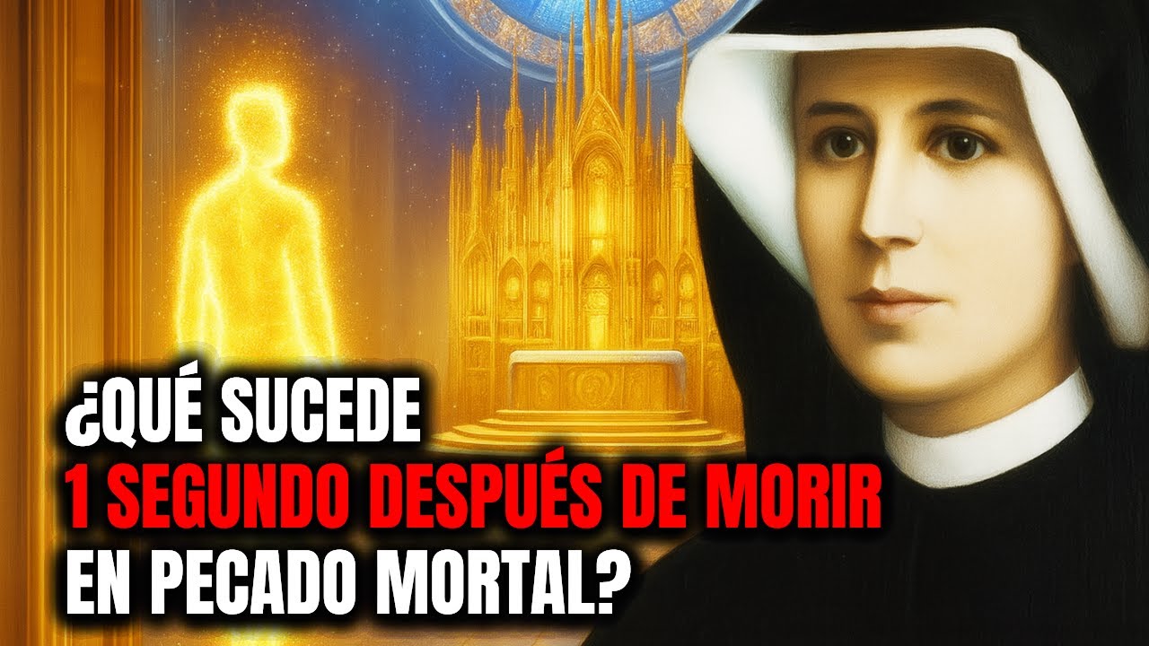¿Qué pasa un segundo después de morir en pecado mortal? (Pocos católicos lo saben) – Santa Faustina