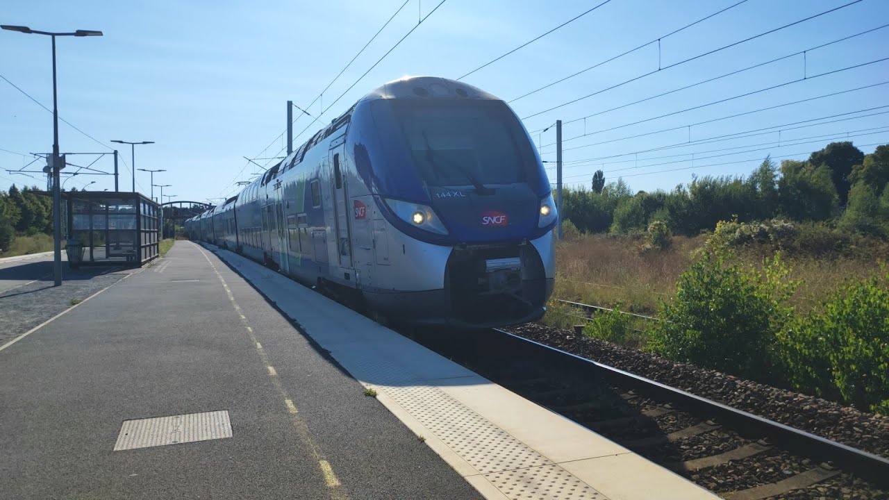 Insolite! Train TER REGIO2N à Albert et Compilation de 2NNG, AGC 