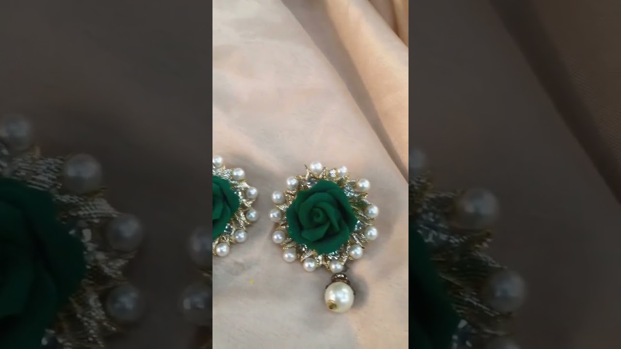Gota jewelry earrings for mehndi Bridel 