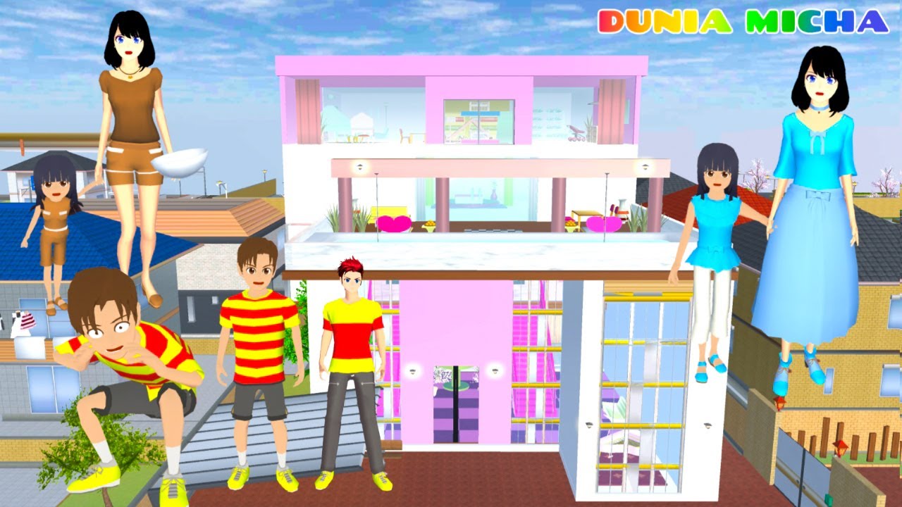 Sakura Mio Miskuin VS Mio Sakura Kaya Minta Uang Punya Rumah Besar Yuta Penasaran | Sakura Simulator