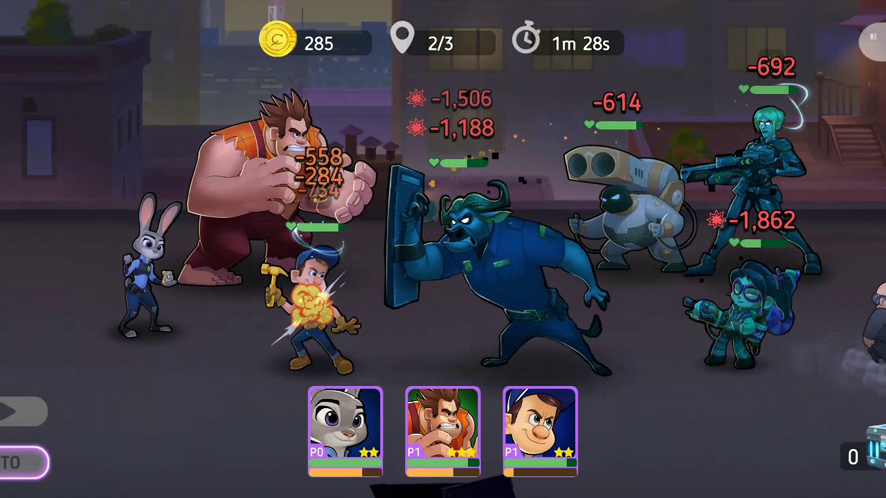 Disney Heroes: Battle Mode Fix It, Felix (P4)
