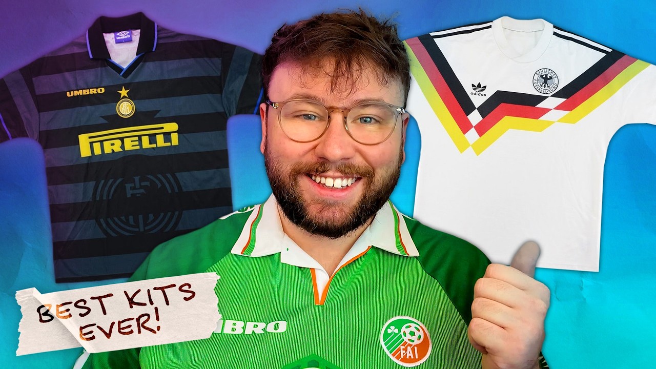 These are the BEST Football Kits EVER!!