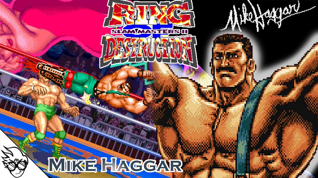 Ring of Destruction: Slam Masters II (Arcade 1994) - Mike Haggar [Playthrough/LongPlay]