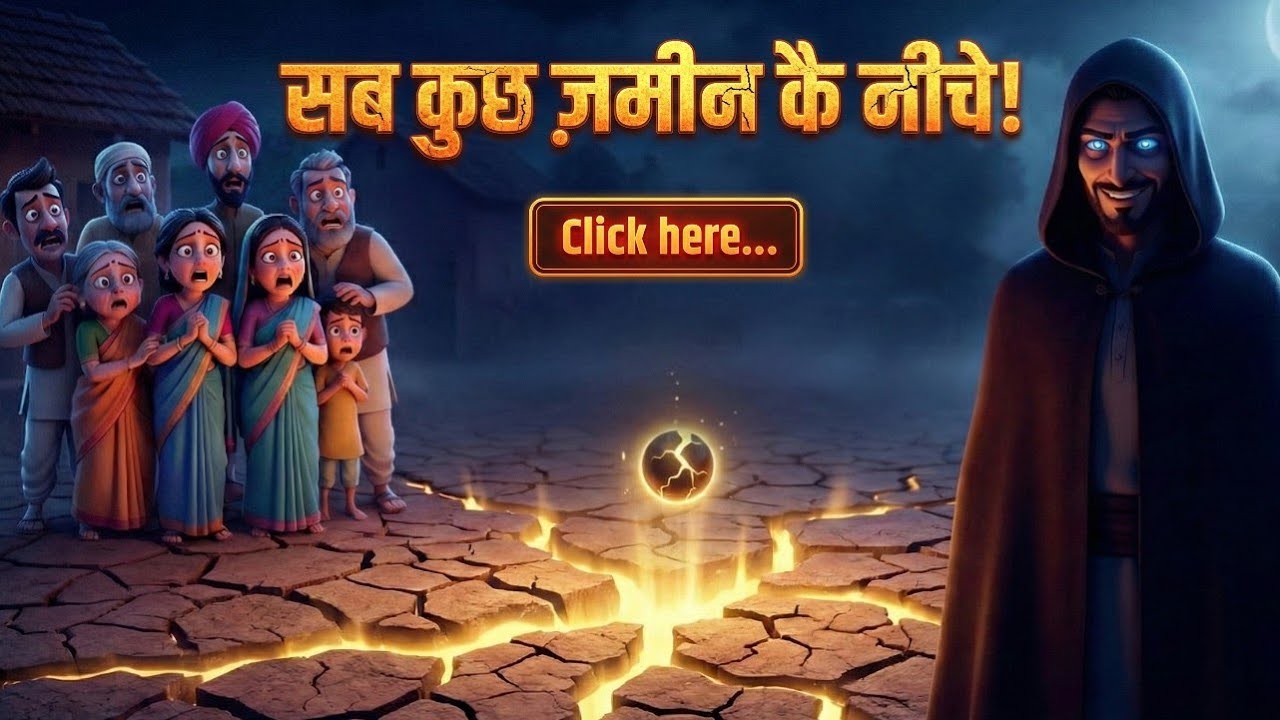 “ज़मीन के नीचे बन रहा था एक सुंदर घर 😱 | जो अंदर था उसने पूरे गाँव को हिला दिया”
