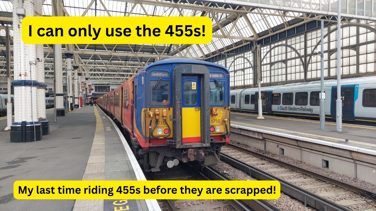 South Western Railway but I Can Only Use the Class 455s!