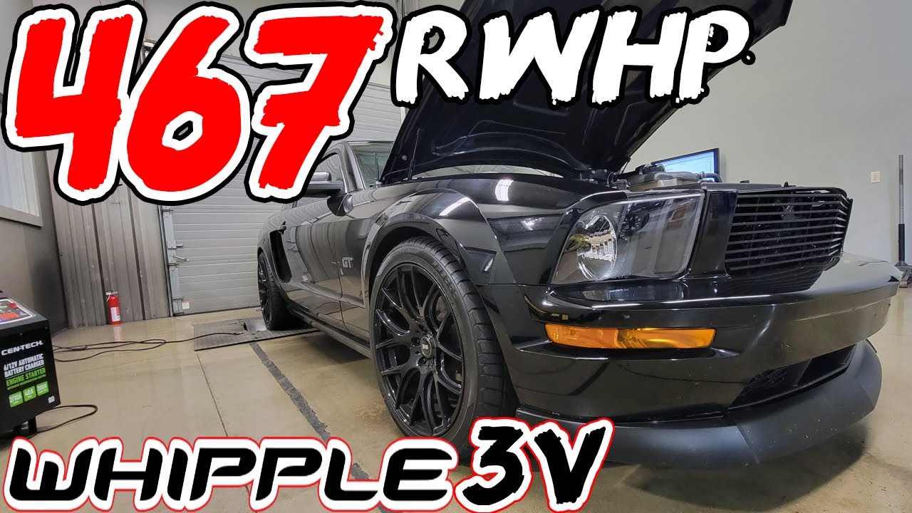 2006 Mustang GT (Whipple Supercharger & Detroit Rocker Cams) Dyno Pull & Maintenance at Brenspeed