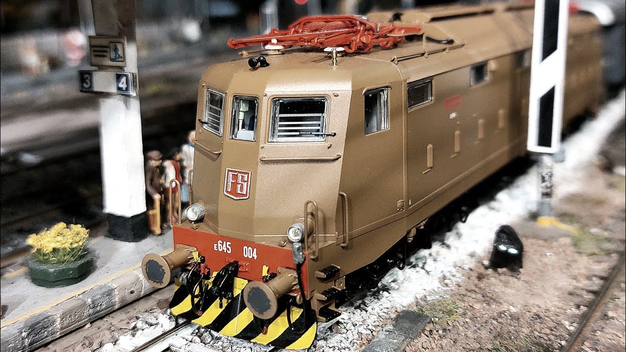Una E645 Preserie sulla Torino-Modane nell'autunno del 1993!!! Vedi descrizione ...