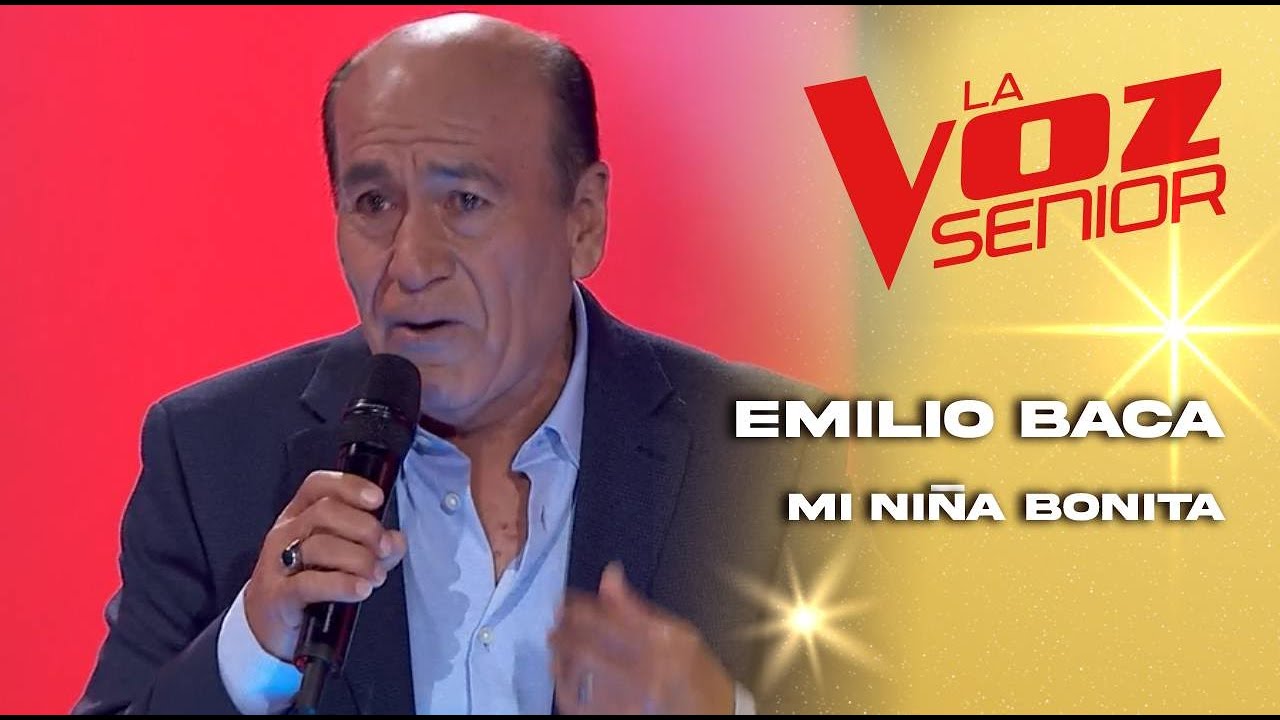 Emilio Baca | Mi niña bonita | Audiciones a ciegas | Temporada 2022 | La Voz Senior