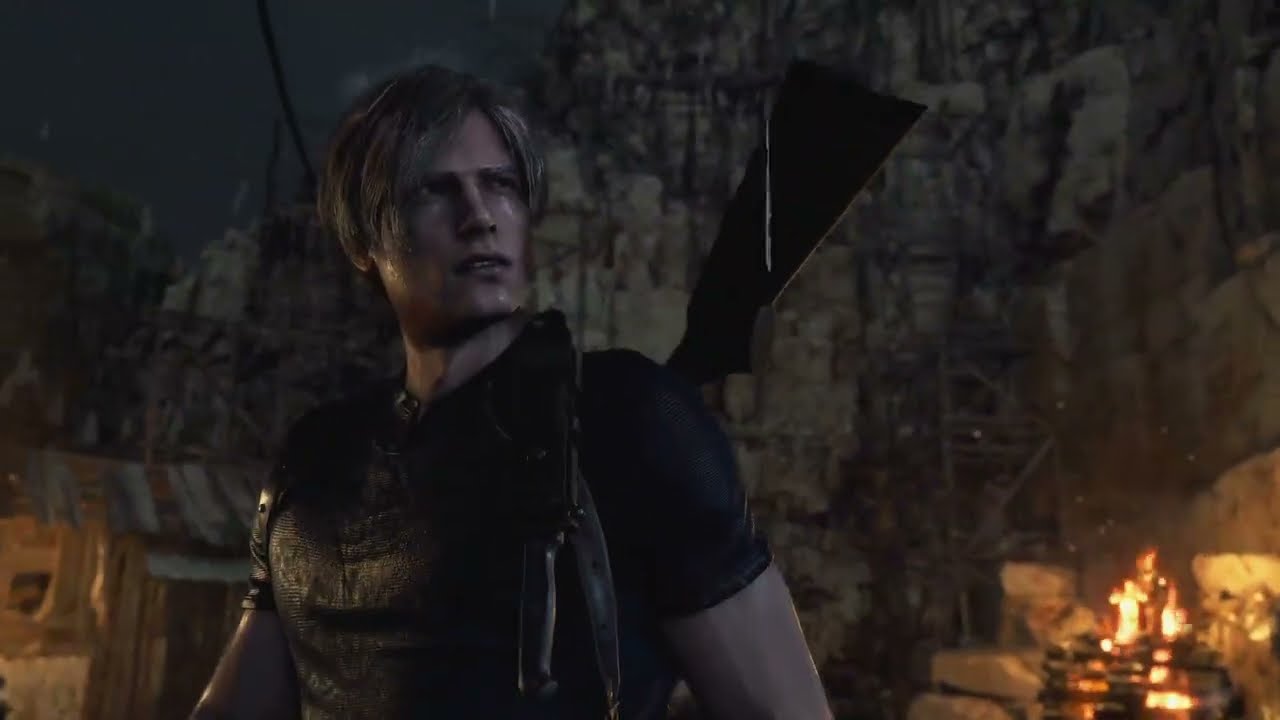 Damsel in distress moment (leon is my damsel) - Resident Evil 4 Remake #3