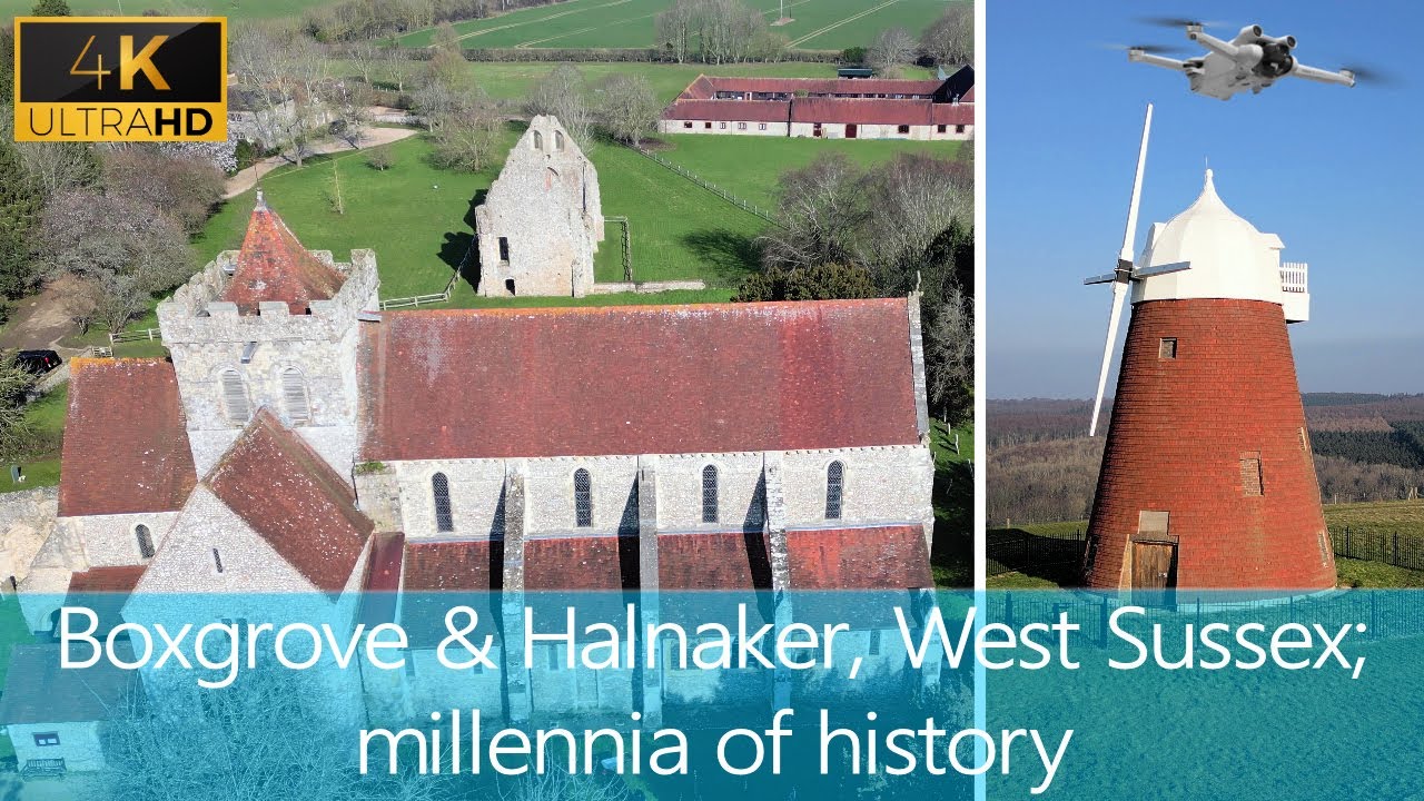 Boxgrove & Halnaker, West Sussex; millennia of history