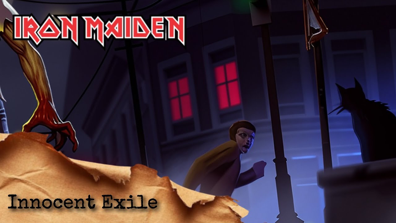 IRON MAIDEN - Innocent Exile (Lyric Video)