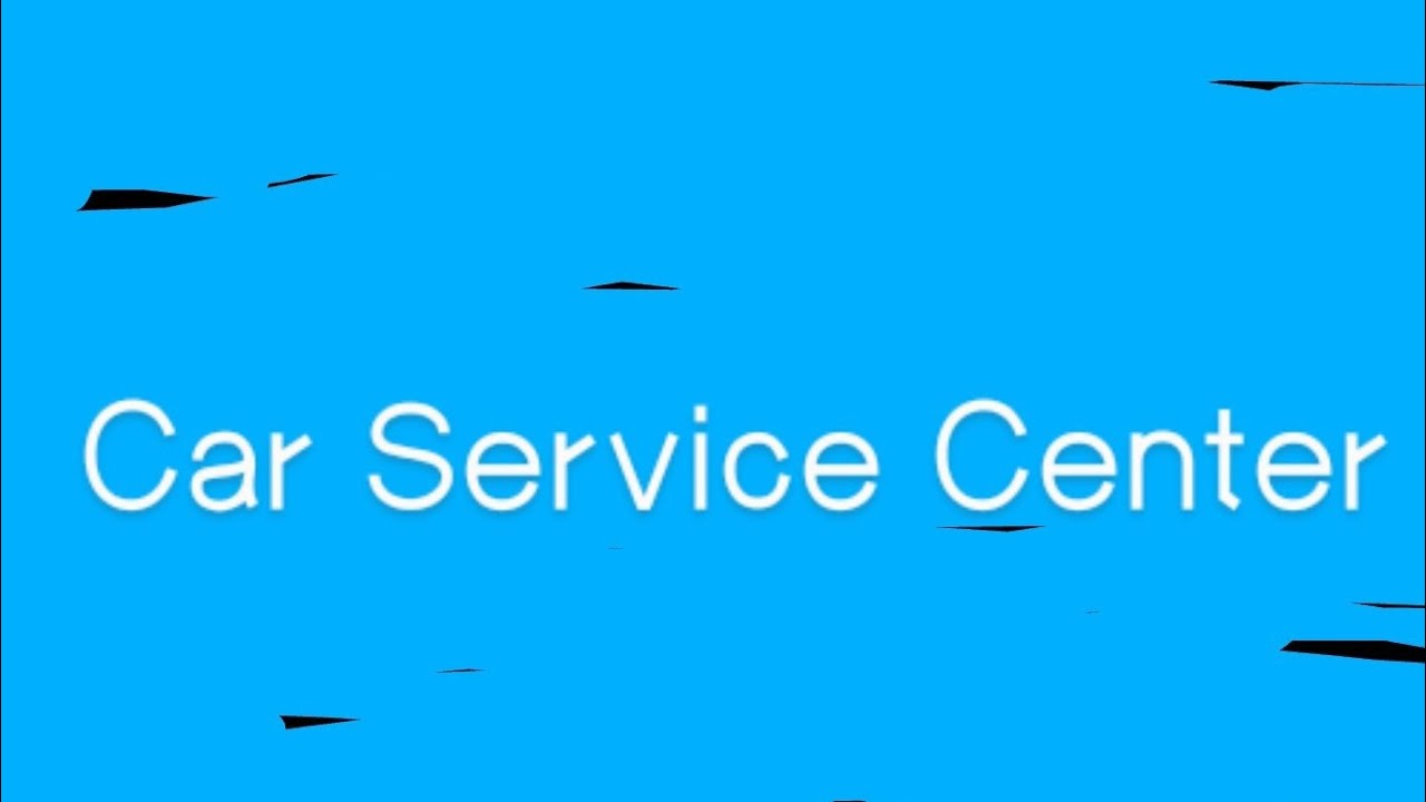 New Gennis Go to Car Service Center The First Free Driving is Villa Next is Car Service Center 