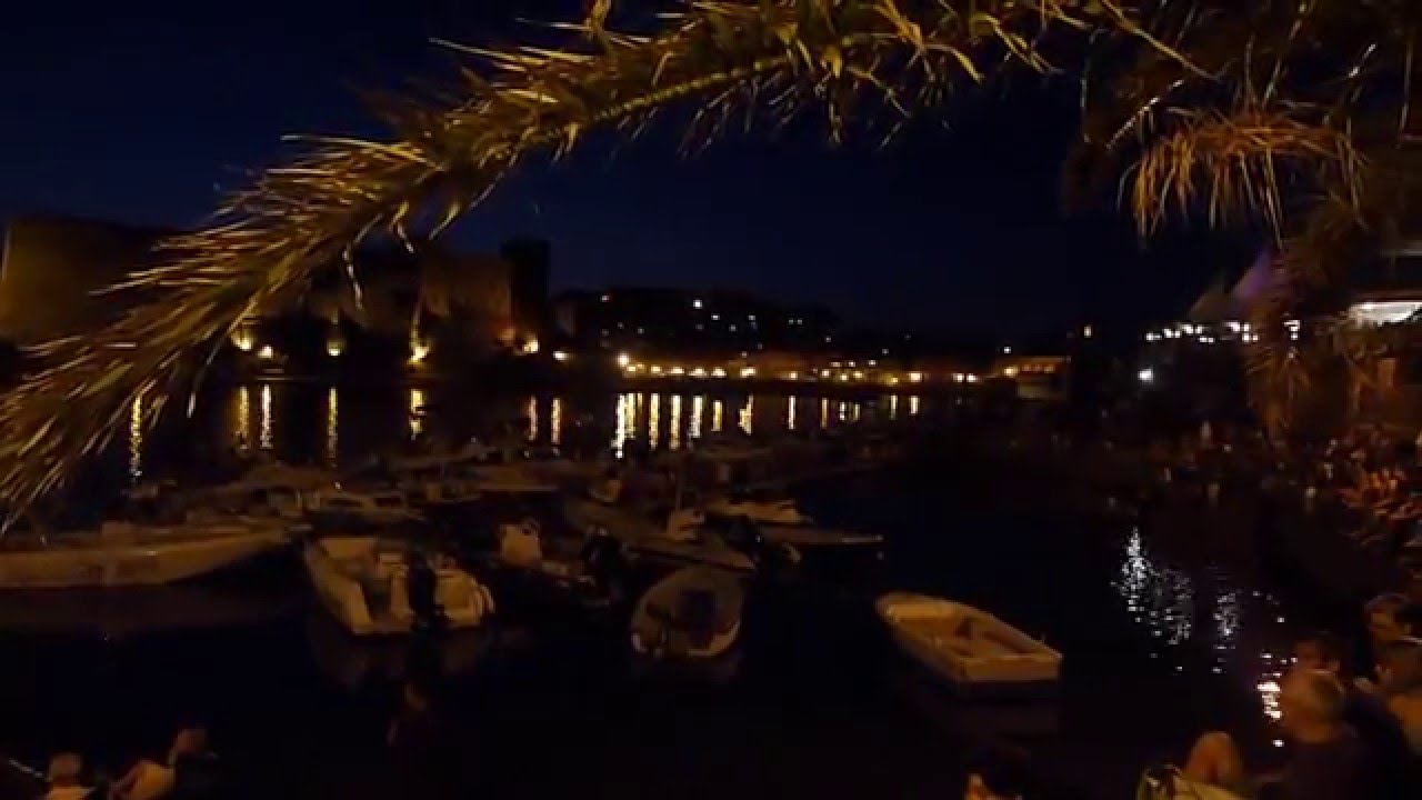 Collioure feu d'artifices du 16 aout 2011