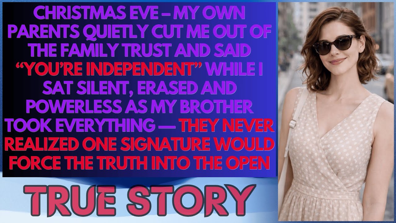 Last Christmas My Family Erased Me From Inheritance, Said “Don’t Be Difficult” — I Chose Law