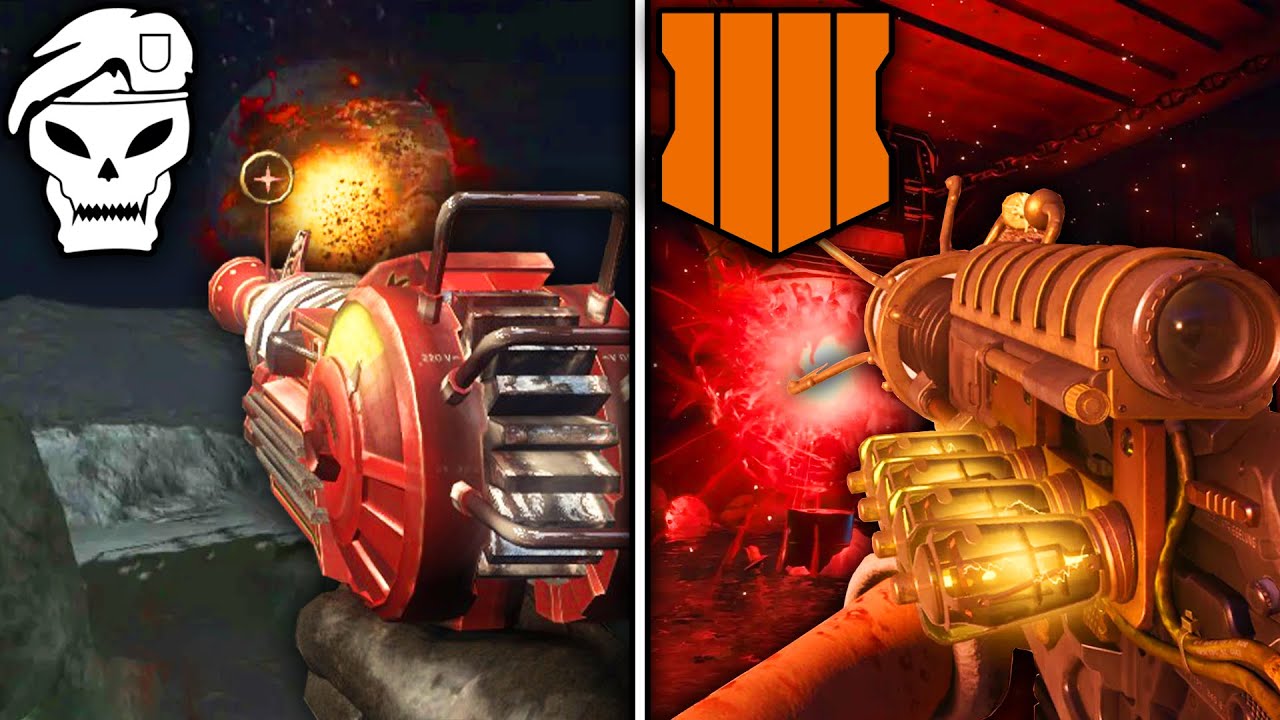 Beating The DLC 4 Maps Easter Eggs On EVERY Zombies Game