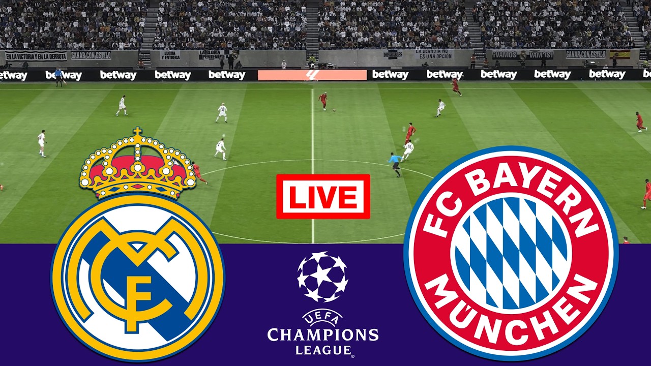 🔴 LIVE : Real Madrid gegen Bayern M&uuml;nchen | Champions-League-Viertelfinale 2025/2026