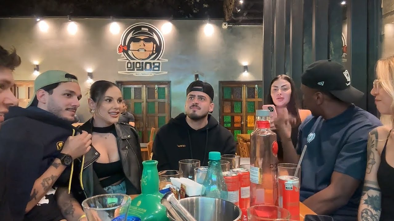 IRL - RESENHA NA MESA COM OS BDJOVEM APRENDIZ NO BOLOL&Ocirc; RESTAURANTE