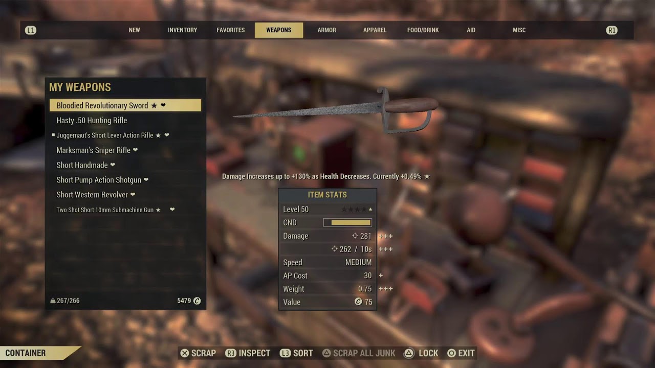 ROBBER997 Plays Fallout 76 Part 17.5
