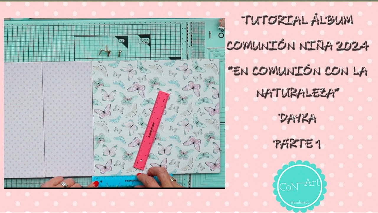 Tutorial álbum Comunión niña Dayka 2024. Parte 1